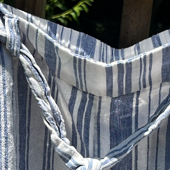 Land and Sea cotton Linen Pants size large - Picture 2 of 5